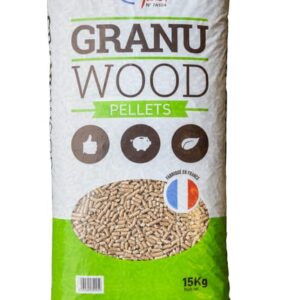 Granulés de bois GRANUWOOD en sac, 15 kg