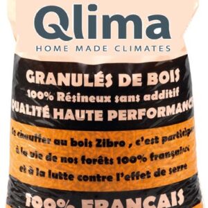 Granulés de bois QLIMA sac de 15 kg