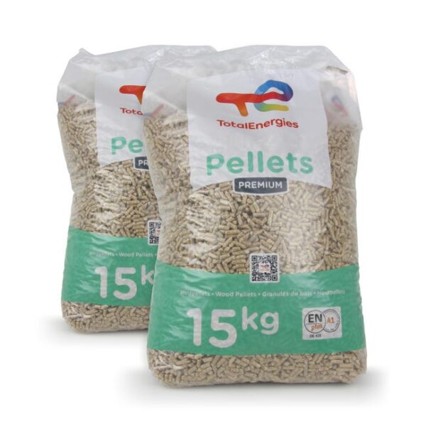2 x Sac de granulés de bois de 15kg